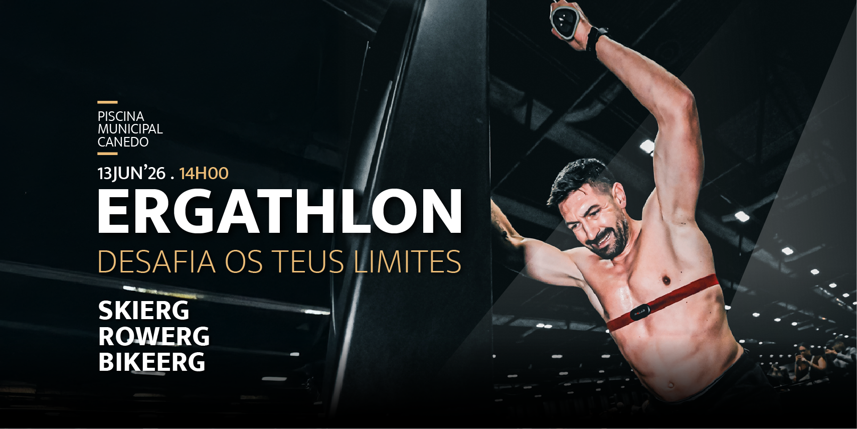 Imagem de cabeçalho para Ergathlon | HMC Sports Canedo